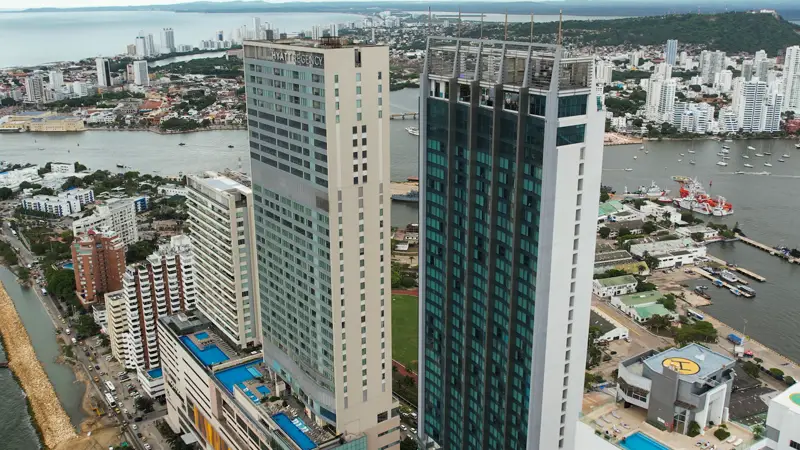 Inspección con drones de cubiertas y fachadas en Cartagena
