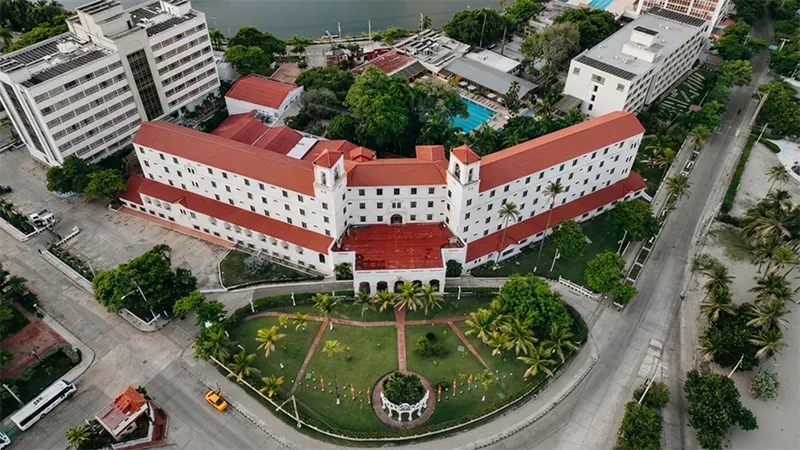 Fotografía aérea para hoteles y proyectos inmobiliarios en Cartagena