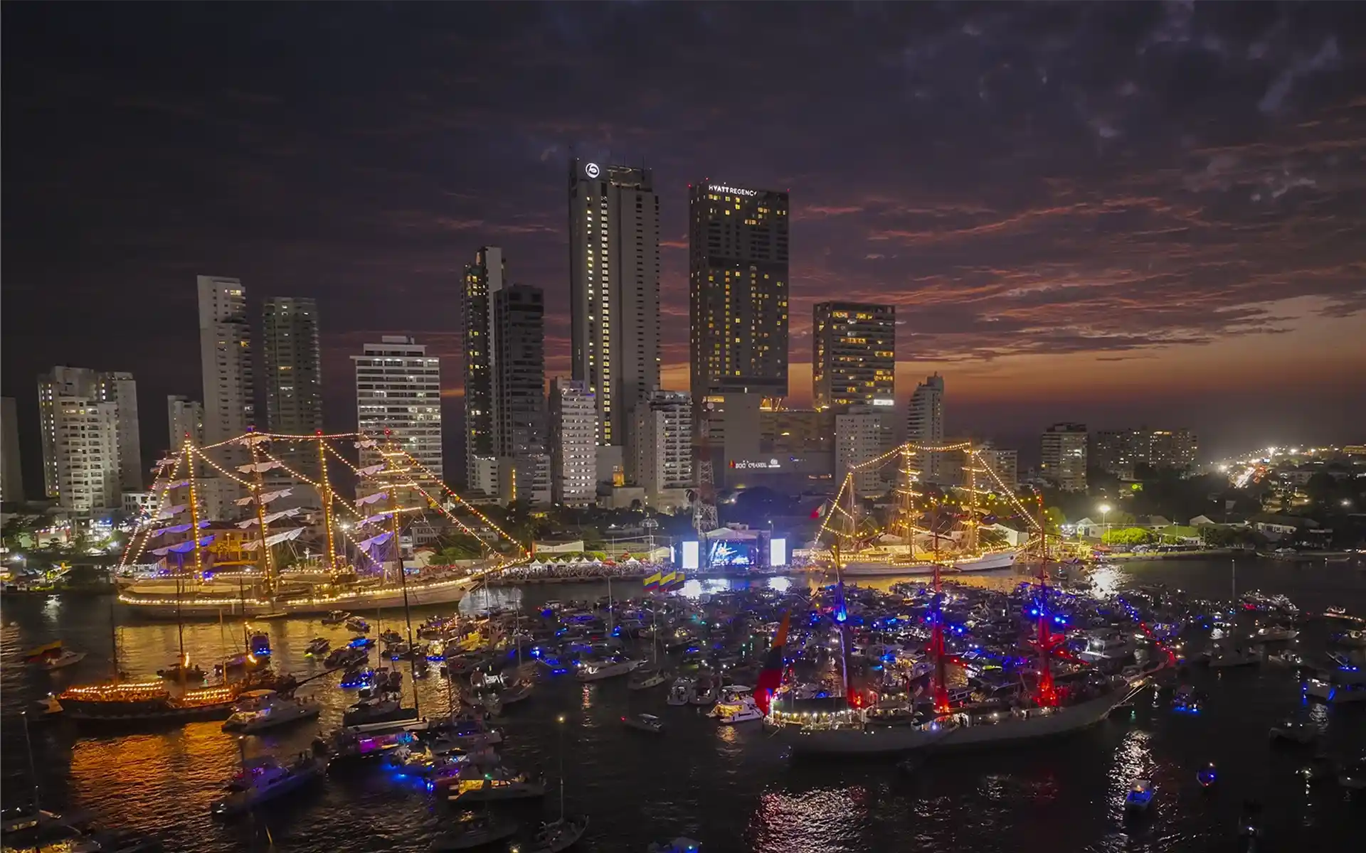 Alquiler de Drones en Cartagena - Buque Gloria Sail