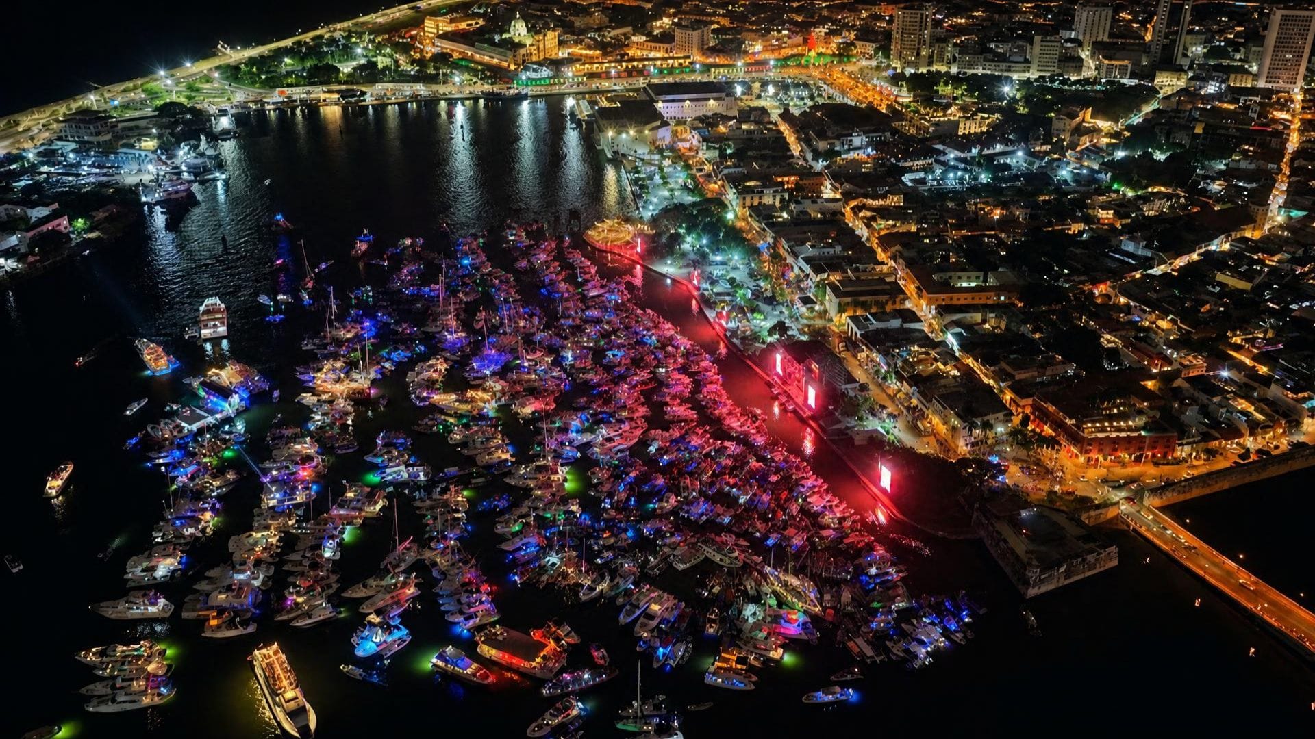 Festival Náutico con fotografía y video aéreo